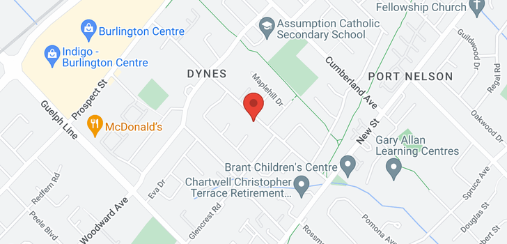 map of 554 DYNES Road